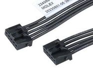 CABLE ASSY, 5P RCPT-RCPT, 600MM, BLK