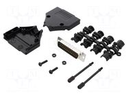 Connector: D-Sub; PIN: 25; plug; male; straight; soldering MH CONNECTORS