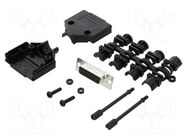 Connector: D-Sub; PIN: 15; plug; female; straight; soldering MH CONNECTORS