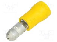 Terminal: round; male; Ø: 5mm; 4÷6mm2; crimped; for cable; insulated BM GROUP