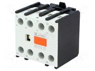 Auxiliary contacts; Leads: screw terminals; front; BF LOVATO ELECTRIC