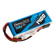 Gens ace 1400mAh 7.4V 2S1P LiPo battery for JR plug-in transmitter, Gens ace