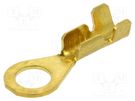 Tip: ring; M4; 0.5÷1mm2; crimped; for cable; non-insulated; brass BM GROUP