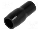 Protection; 25mm2; for ring tube terminals; 28mm; black BM GROUP
