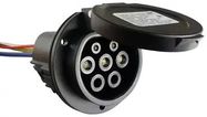 EV CHARGING CONN, RCPT, 7POS, CRIMP