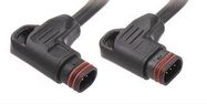 CABLE, 8P R-TYP R/A PLUG-FREE END, 0.3M