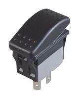 ROCKER SWITCH, SPST-NO, 16A, 30VDC