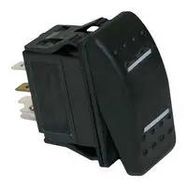 ROCKER SWITCH, SPDT, 16A, 250VAC