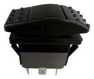 ROCKER SWITCH, SPDT, 20A, 250VAC