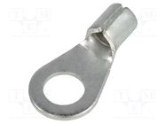Tip: ring; M6; 4÷6mm2; crimped; for cable; non-insulated; tinned BM GROUP