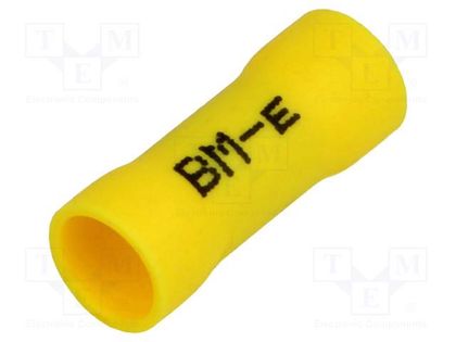 Tip: butt splice; insulated; copper; Insulation: PVC; 4÷6mm2 BM GROUP BM00362