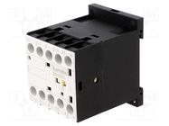 Contactor: 3-pole; NO x3; Auxiliary contacts: NC; 24VDC; 12A; BG LOVATO ELECTRIC