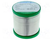 Tin; lead free; Sn99,3Cu0,7; 0.75mm; 0.5kg; reel; 227÷229°C; 2.2% ALPHA
