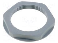 Nut; M40; polyamide; UL94V-2; 50mm; grey; Thread: metric; Pitch: 1.5 LAPP