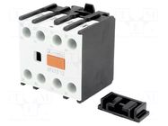 Auxiliary contacts; Leads: screw terminals; front; BF LOVATO ELECTRIC
