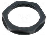 Nut; M50; polyamide; UL94V-2; 60mm; black; Thread: metric; Pitch: 1.5 LAPP