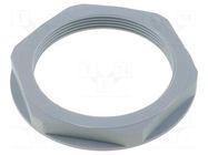 Nut; M50; polyamide; UL94V-2; 60mm; grey; Thread: metric; Pitch: 1.5 LAPP