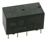 SIGNAL RELAY, DPDT, 2A, 125V