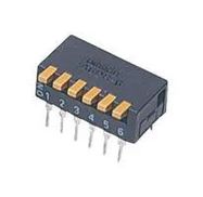 DIP SWITCH, SPST, 0.025A, 24VDC