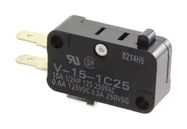 MICROSWITCH, SPDT, 15A, 250V, 1.96N