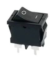ROCKER SWITCH, DPST, 10A, 250V, TH