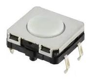 TACTILE SW, SPST-NO, 0.05A, 24VDC, 200GF