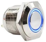 ANTI-VANDAL SW, SPST-NO-DM, 2A/48V, BLUE