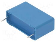 Capacitor: polypropylene; X2; 5.6uF; 22x36.5x31.5mm; THT; ±20% EPCOS