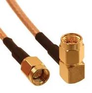 CBL ASSY, SMA PLUG-R/A PLUG, 50 OHM