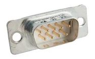 D-SUB CONN, PLUG, DE, 9P, PANEL
