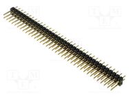 Connector: pin strips; pin header; male; PIN: 72; straight; 2.54mm FISCHER ELEKTRONIK