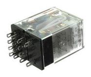 POWER RELAY, 4PDT, 24VAC, 3A, SOCKET