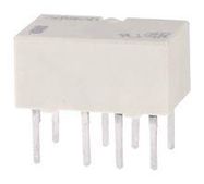 SIGNAL RELAY, DPDT, 12VDC, 1A, TH