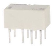 SIGNAL RELAY, DPDT, 3VDC, 1A, TH