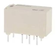 SIGNAL RELAY, DPDT, 12VDC, 2A, TH
