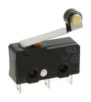 MICROSWITCH, SPST-NC, 10.1A, 250V, 0.49N