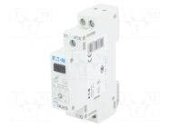 Module: pushbutton switch; 250VAC; 16A; IP40; 17.5x90x60mm; 24V EATON ELECTRIC