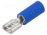Terminal: flat; 4.8mm; 0.5mm; female; 1÷2.5mm2; crimped; for cable JST