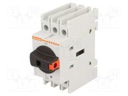 Switch-disconnector; Poles: 3; for DIN rail mounting,screw type LOVATO ELECTRIC