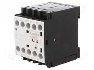 Contactor: 3-pole; NO x3; Auxiliary contacts: NC; 24VDC; 9A; BG LOVATO ELECTRIC