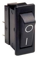 ROCKER SWITCH, SPDT, 16A, 250VAC, PANEL