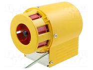 Signaller: sound; siren; 230VDC; 230VAC; 127dB; Super M; IP65; ABS KLAXON SIGNALS