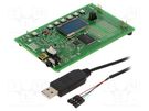 Dev.kit: evaluation; VS1000; serial,SPI,USB; prototype board VLSI