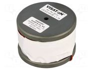 Inductor: coil; 6.8mH; 0.43Ω; 7.4A; Ø: 56mm; H: 36mm; Øcore: 1.15mm VISATON