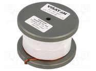 Inductor: coil; 1.5mH; 0.18Ω; 13.4A; Ø: 56mm; H: 36mm; Øcore: 1.3mm VISATON