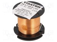 Inductor: coil; 4.7mH; 2Ω; Ø: 32mm; H: 29mm; Øcore: 0.5mm VISATON