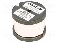 Inductor: coil; 8.2mH; 1Ω; 4.5A; Ø: 40mm; H: 30mm; Øcore: 0.75mm VISATON