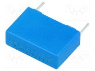 Capacitor: polypropylene; X2; 150nF; 6x12x18mm; THT; ±10%; 15mm EPCOS