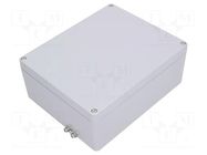 Enclosure: multipurpose; X: 230mm; Y: 280mm; Z: 110mm; ATEX; grey RAYCHEM RPG