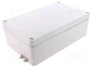Enclosure: multipurpose; X: 160mm; Y: 260mm; Z: 90mm; ATEX; aluminium RAYCHEM RPG